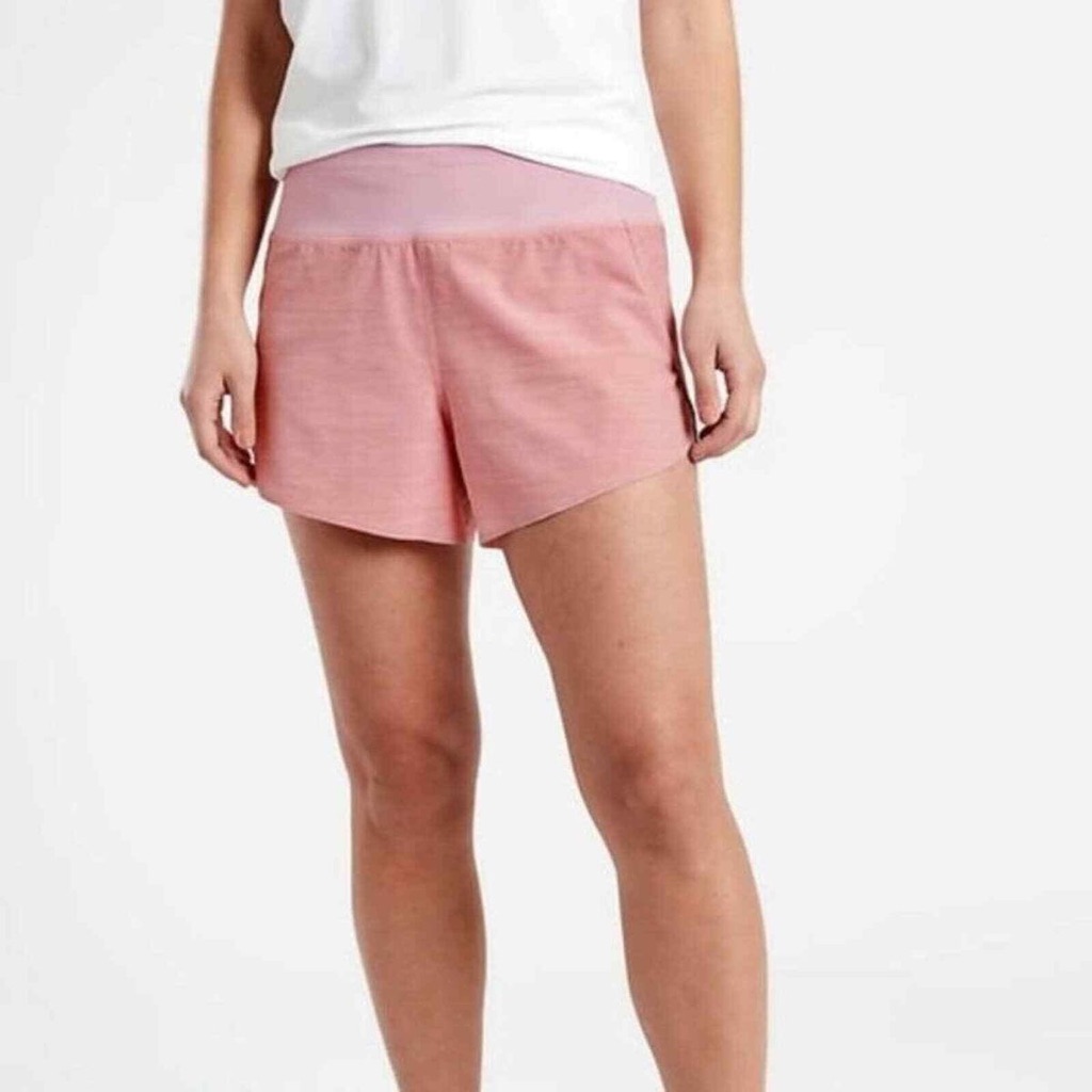 Athleta Womens Run With It Textured 3.5” Shorts Size Small